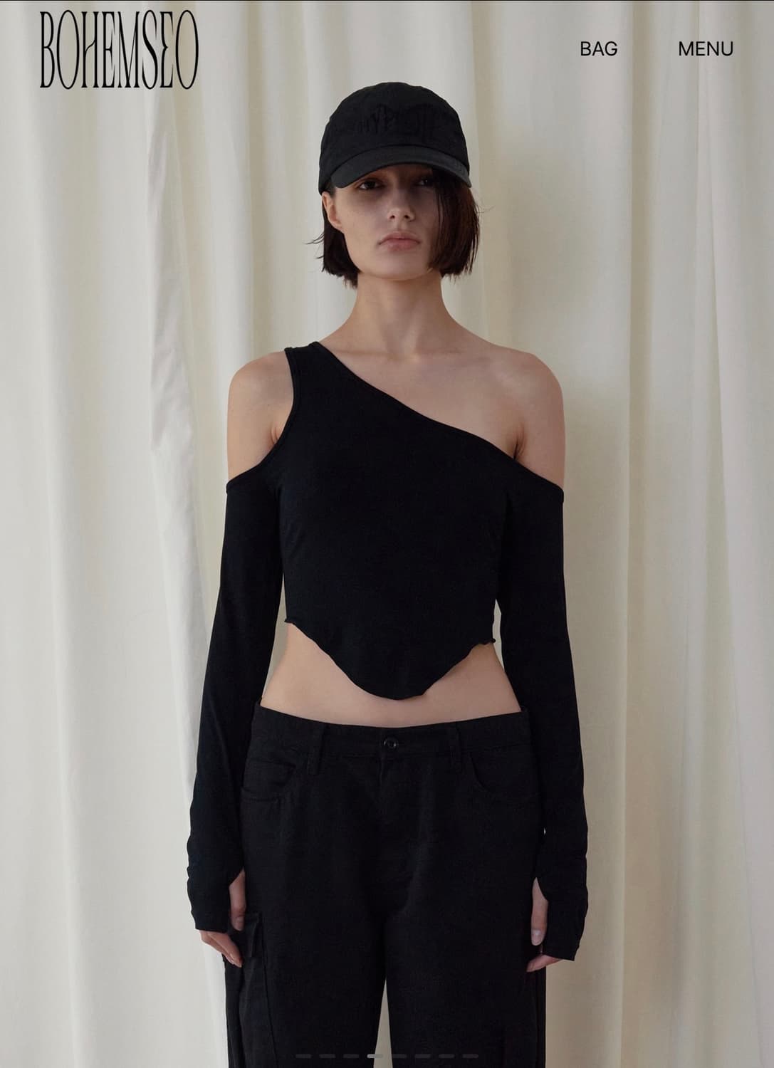 보헤미안서울 corset cut out top 상품이미지1