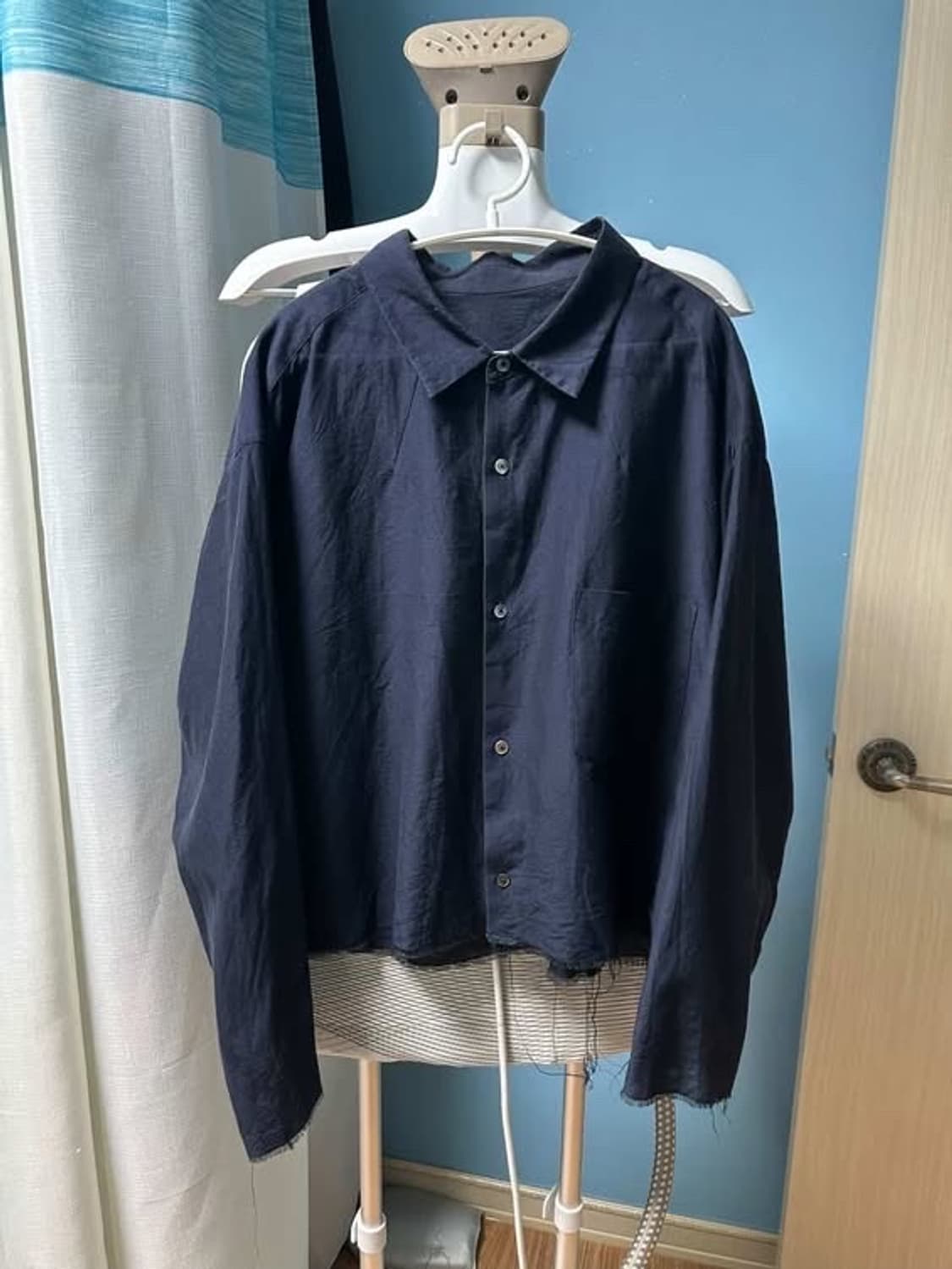 요크 도쿄 실크 컷오프 셔츠  상품이미지5