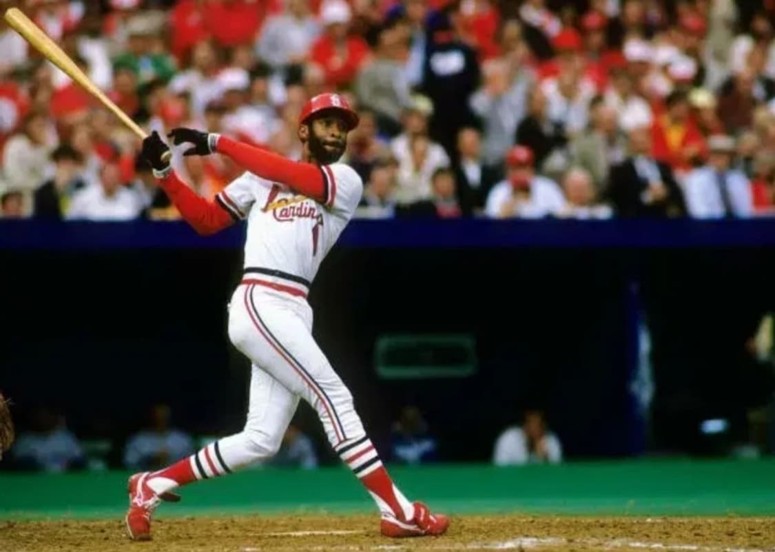 1989 세인트루이스 카디널스 오지 스미스 빈티지티셔츠 상품이미지2