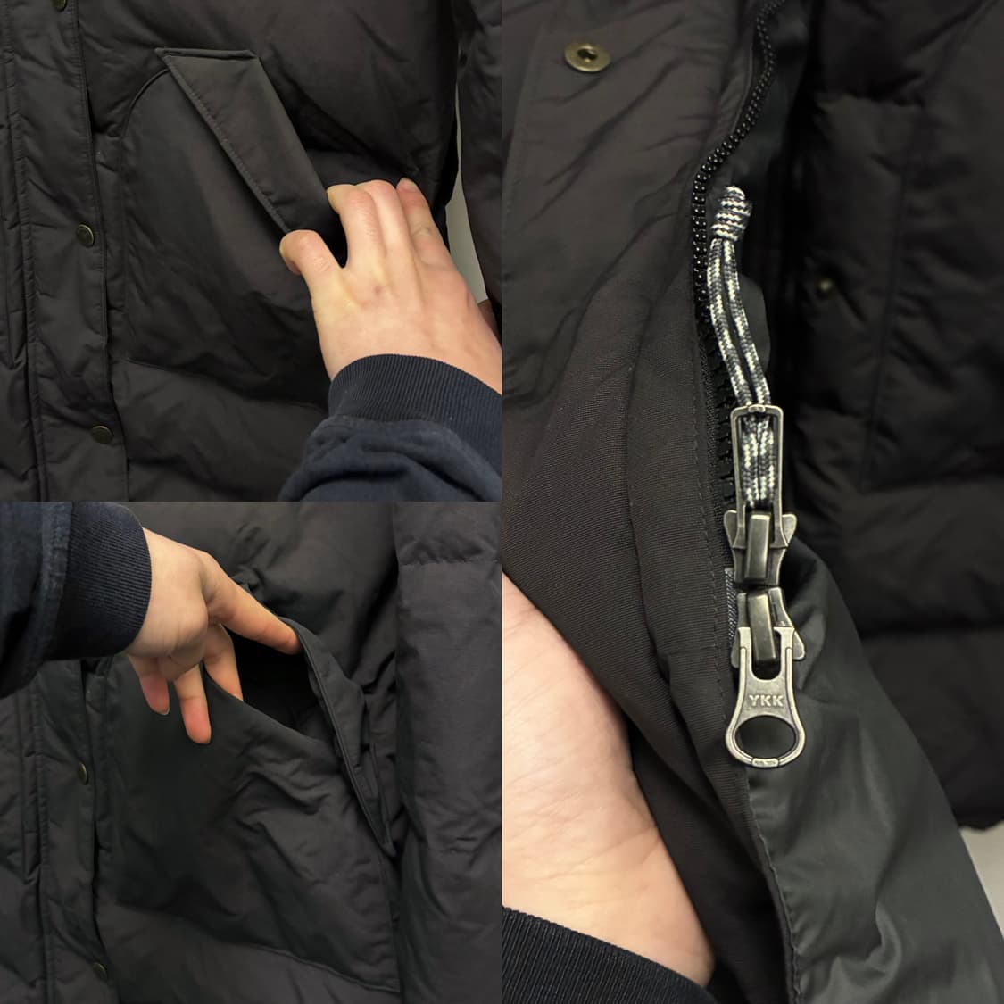 (M/97)파타고니아 우먼즈 다운리프트 파카 롱패딩 블랙 상품이미지5