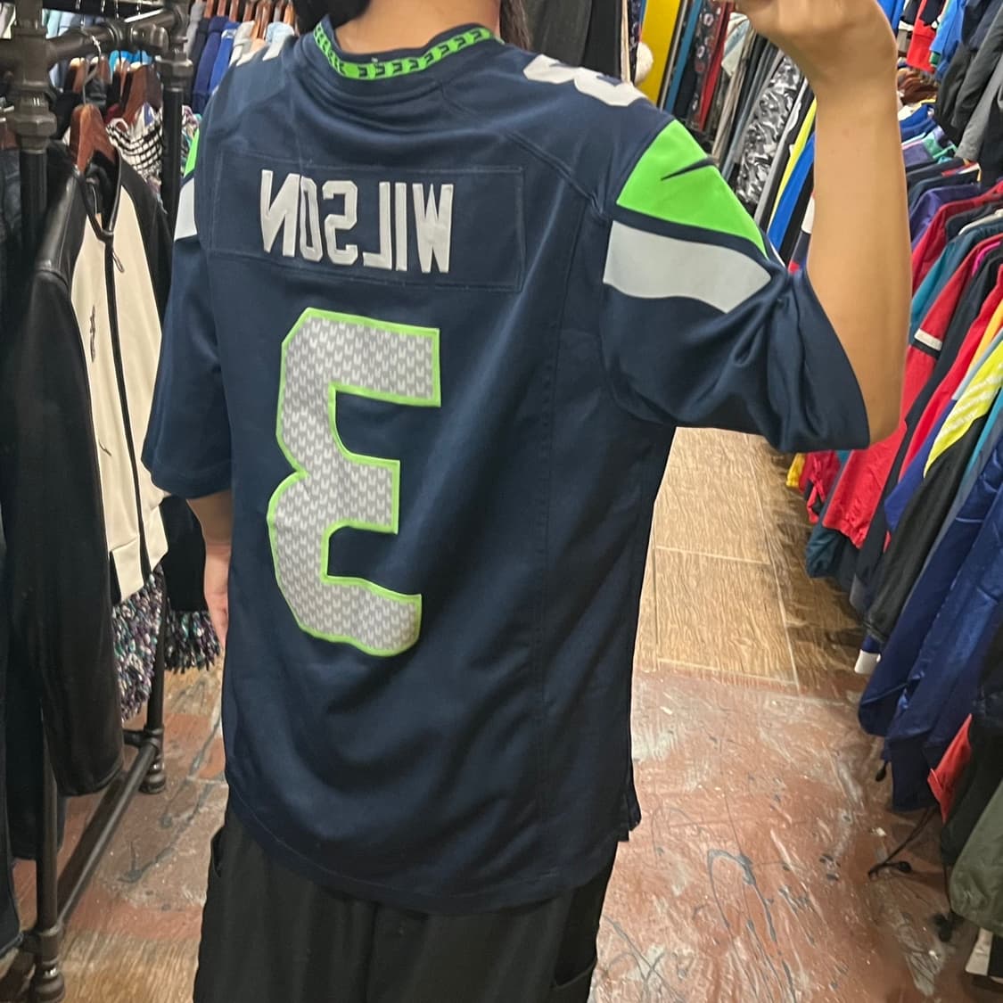 [HI]NFL 풋볼져지 반팔티 네이비 상품이미지6