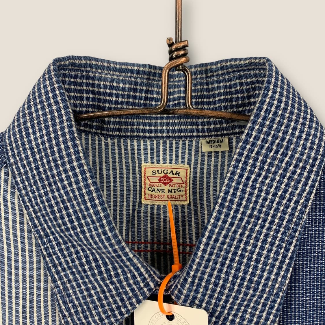 슈가케인 체크패턴 반팔셔츠 상품이미지5