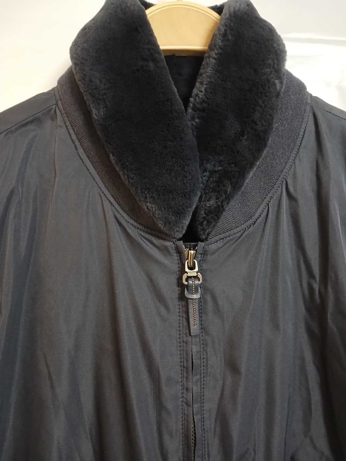 (상태굿,95)샤트렌 토키털 카라배색 덕다운 정장패딩 상품이미지4