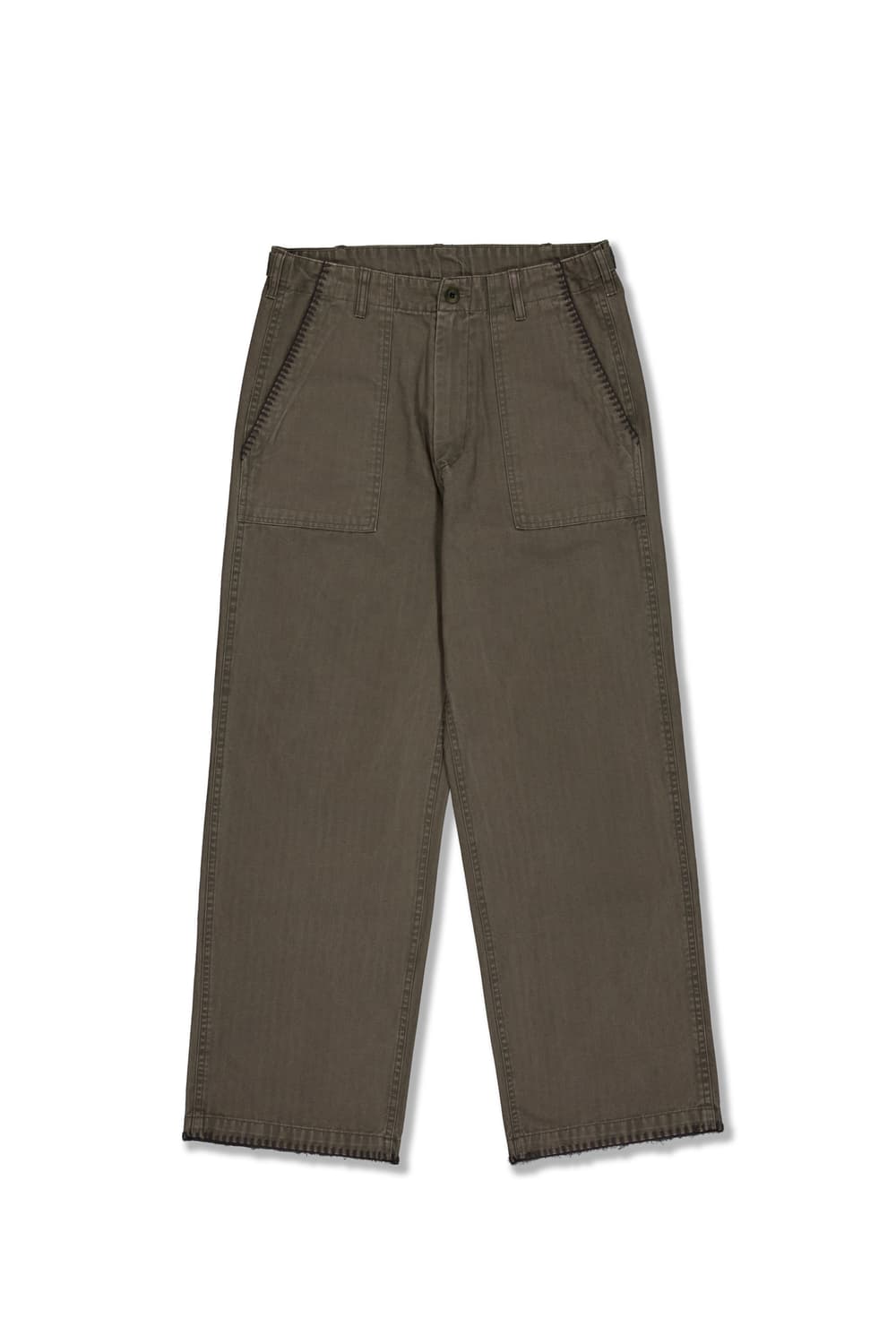 퍼렌 스티칭 퍼티그 팬츠 머드 (2) 상품이미지1