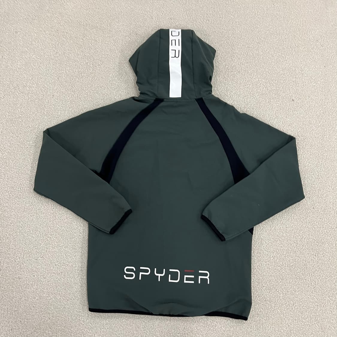 실측확인 스파이더 후드 집업 자켓 0203M1 상품이미지3