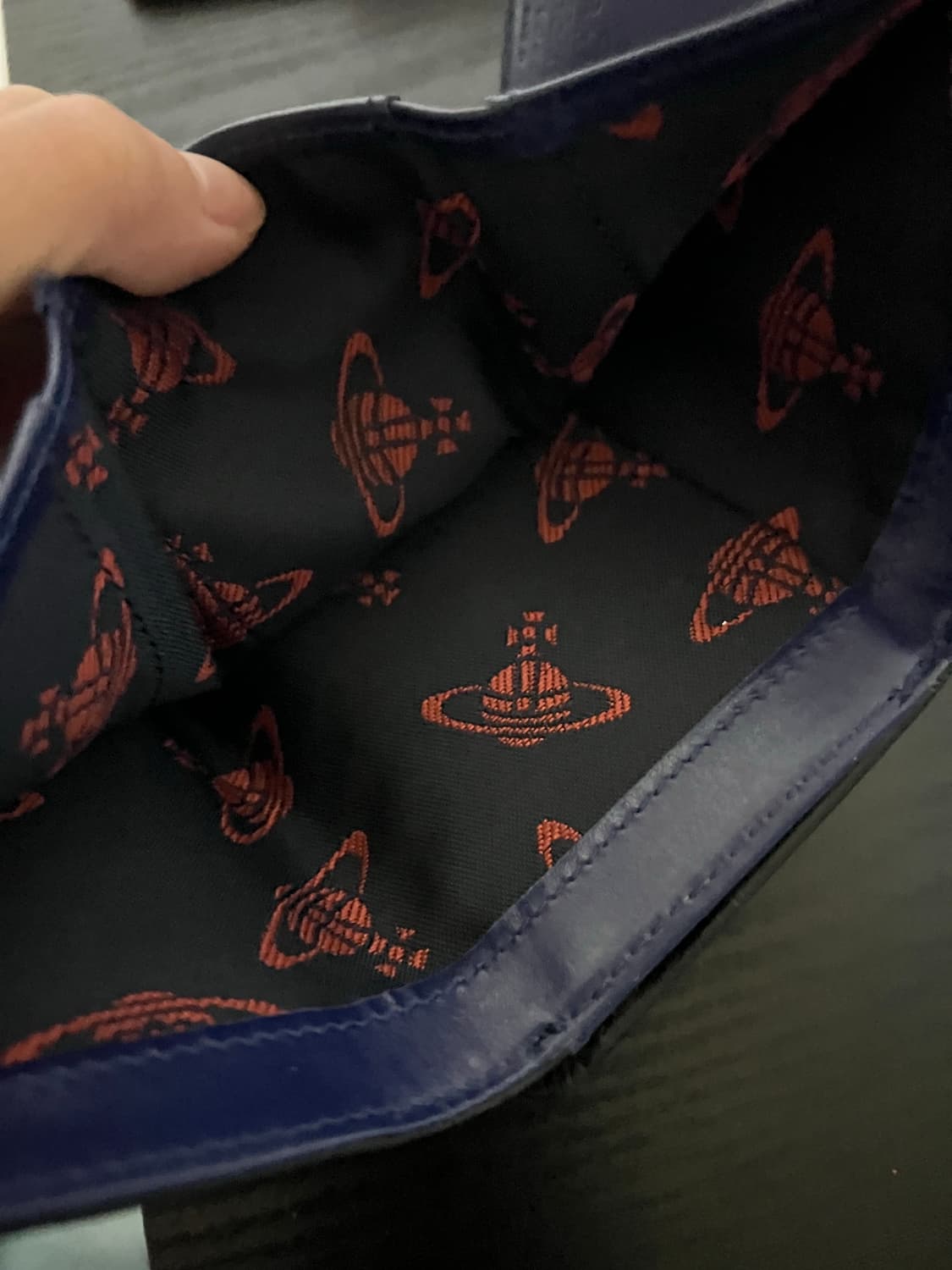 비비안웨스트우드 반지갑 블랙 상품이미지7