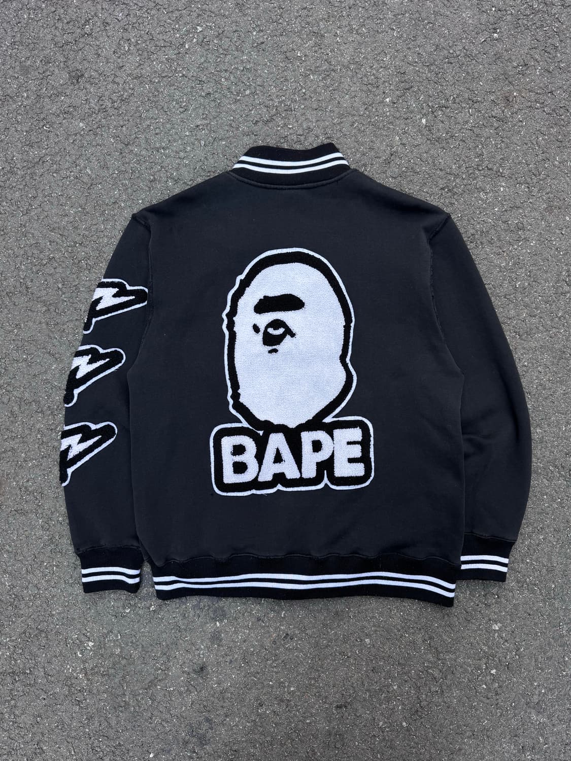 00s 베이프 베이스볼 자켓  상품이미지1