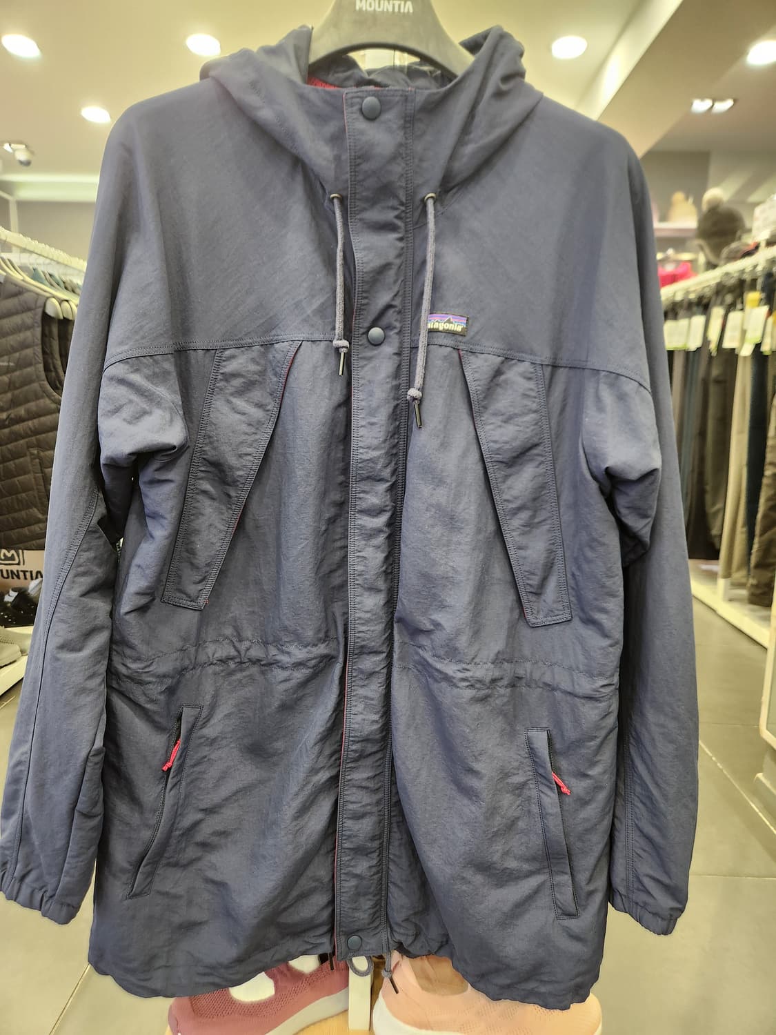 파타고니아 바람막이 롱기장자켓 상품이미지1