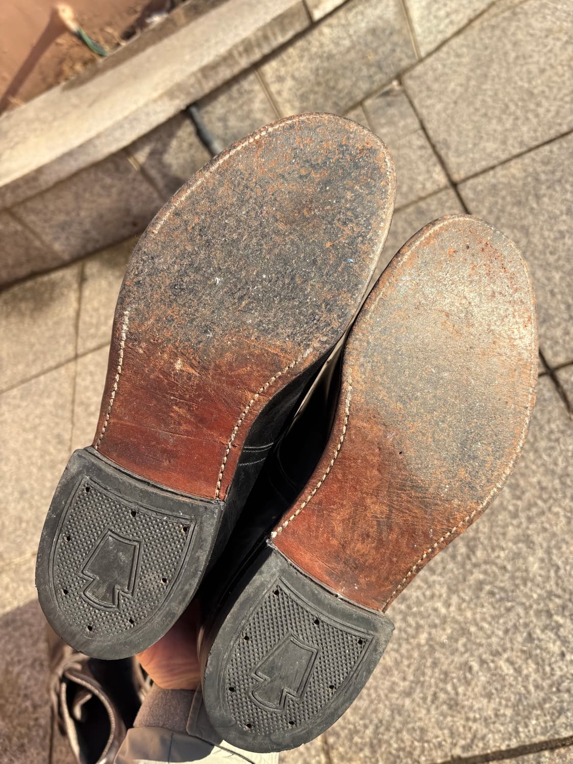 오리지널 70s usn 미해군 서비스 슈즈 상품이미지4