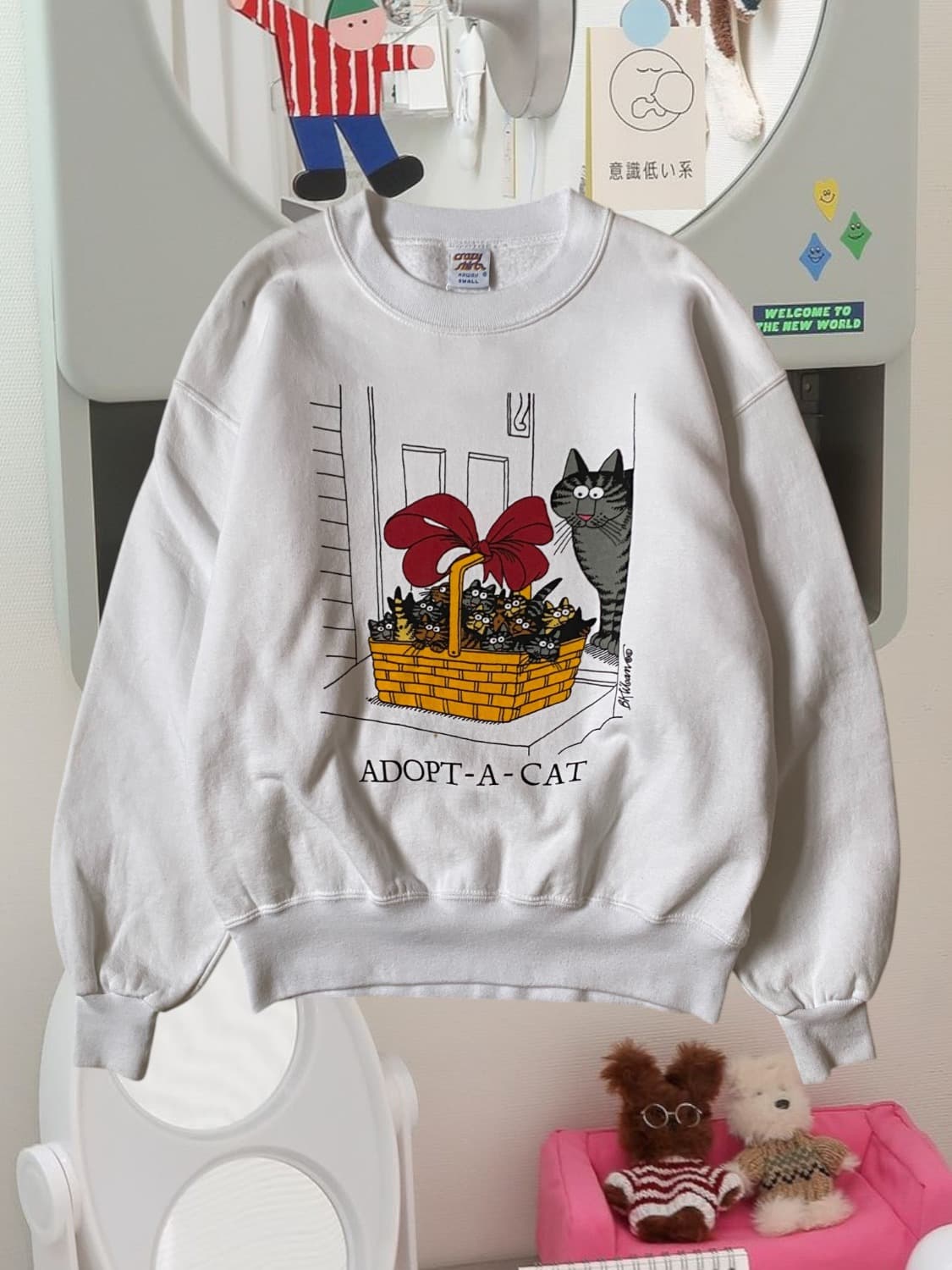프린팅 스웻셔츠 Made in U.S.A (Man M) AB0192 상품이미지1