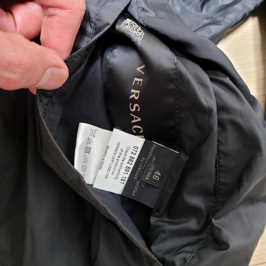 베르사체 리버시블 바람막이 상품이미지5