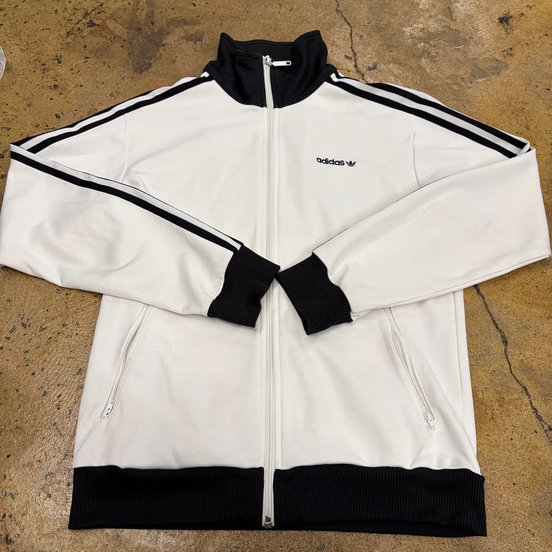 아디다스 흰검 베켄바우어 져지 트랙탑 95 상품이미지2