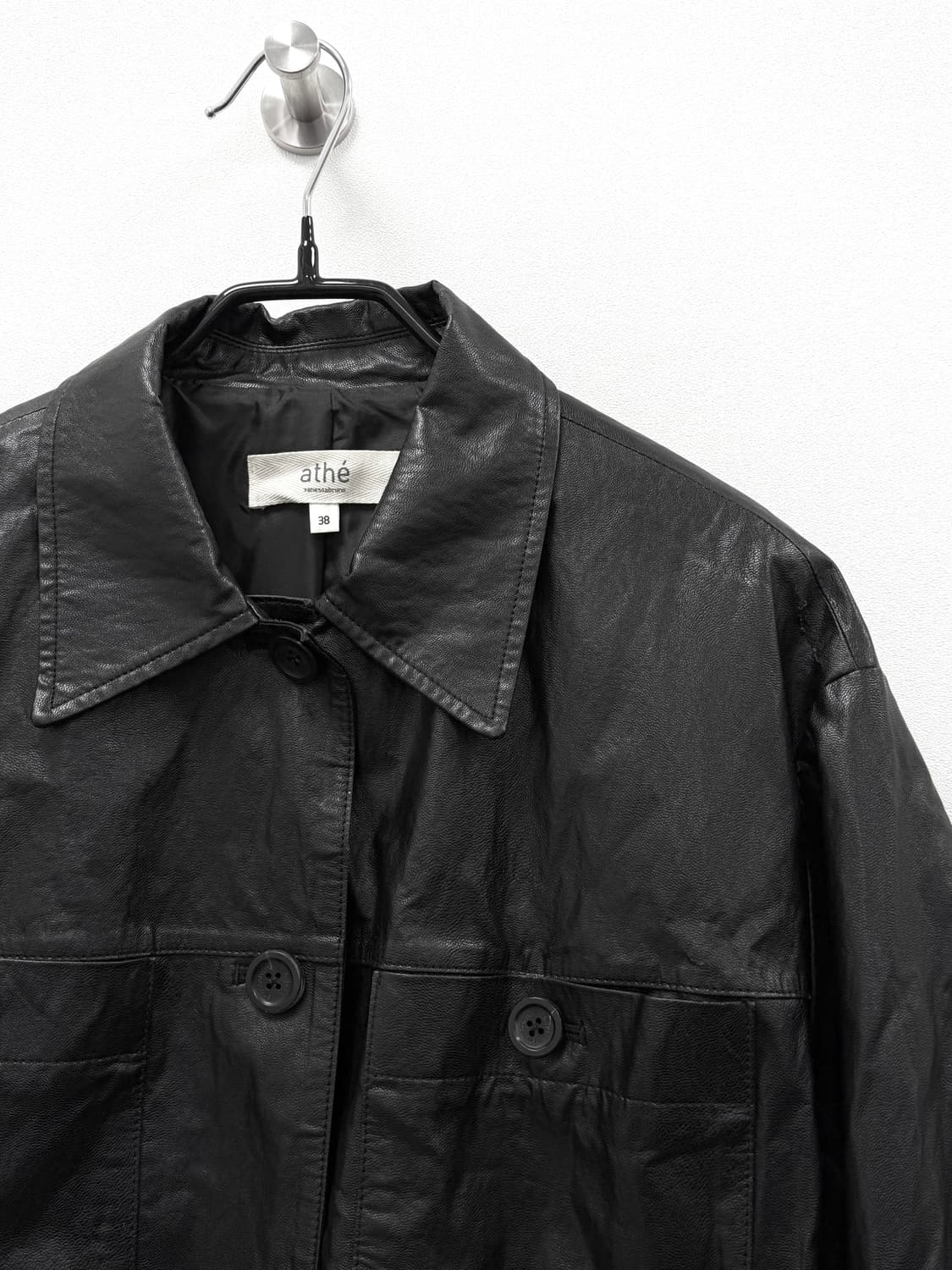 아떼 바네사브루노 페이크 레더 자켓 상품이미지2