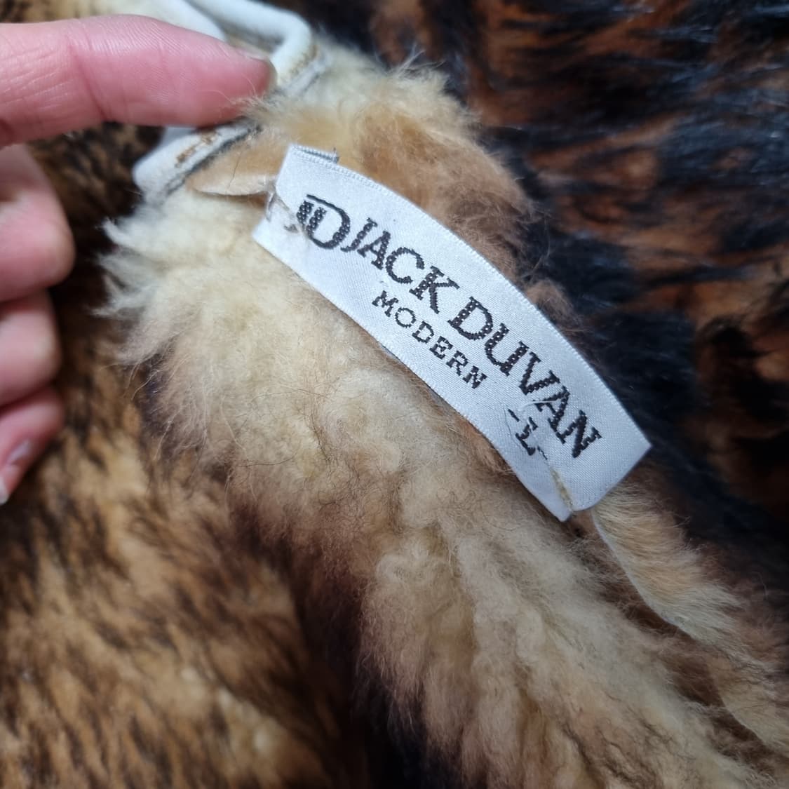 빈티지 무스탕 조끼 상품이미지5