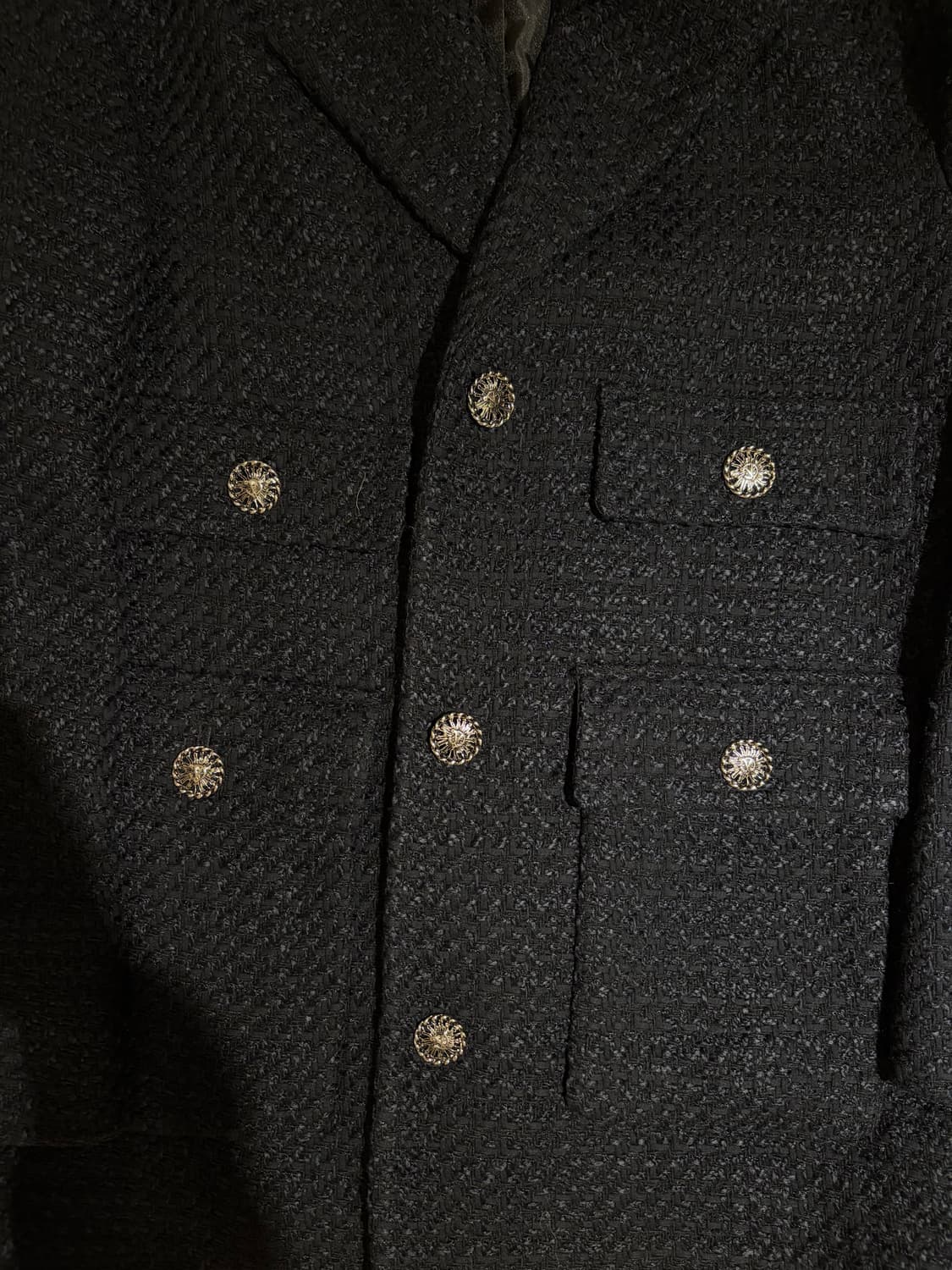 Vov 트위드 코트 자켓 상품이미지1