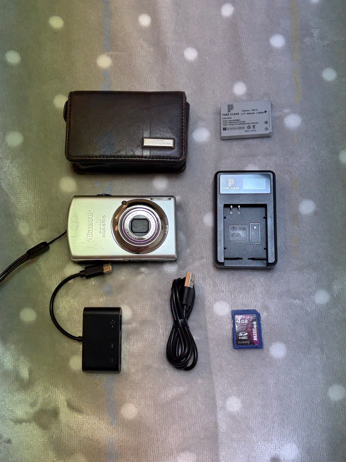 캐논 익서스 870 IS 실버 *바로 사용 가능 상품이미지1