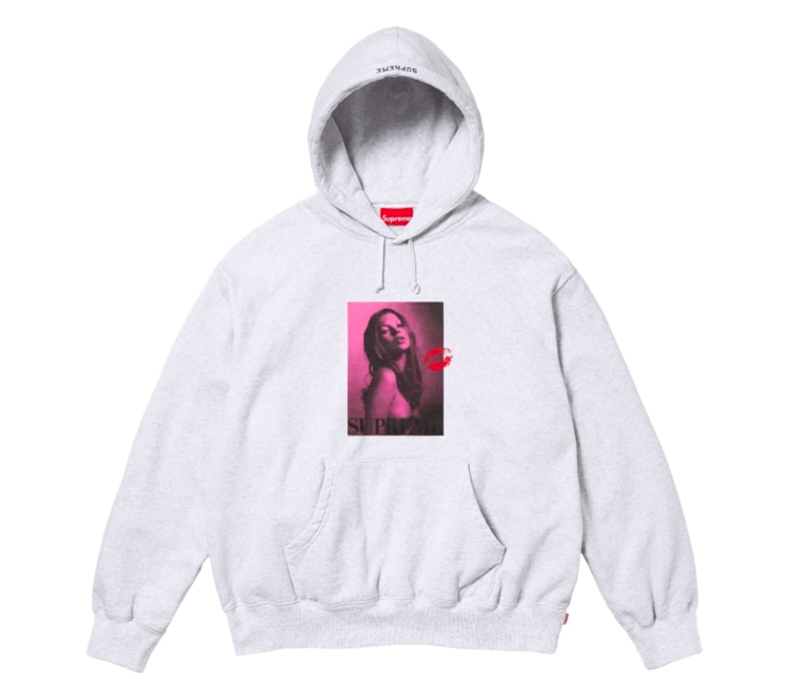 슈프림 x 케이트모스 후드 애쉬그레이 M사이즈 팔아요! 상품이미지1