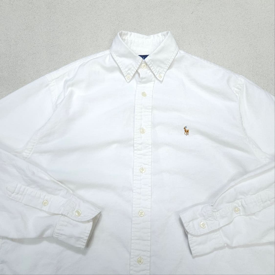 90s 폴로 랄프 로렌 옥스포드 화이트 빅셔츠 8 상품이미지2