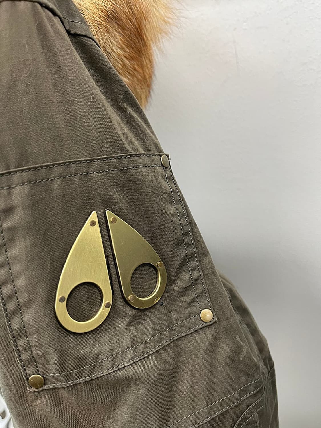 여) 무스너클 밀리터리 퍼 야상자켓  상품이미지4