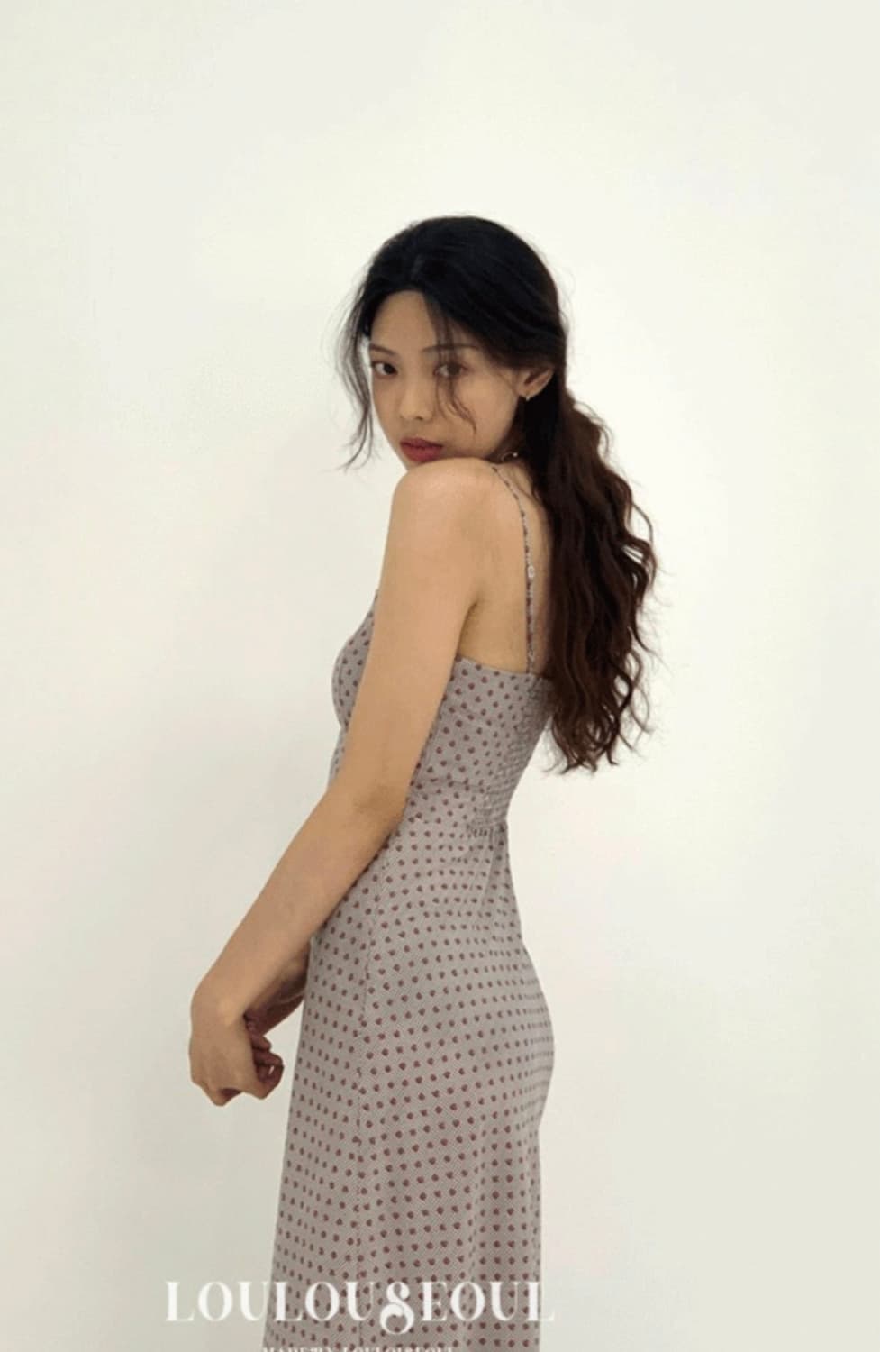 (블핑 지수착용) 루루서울 체크 바운드 원피스 상품이미지2