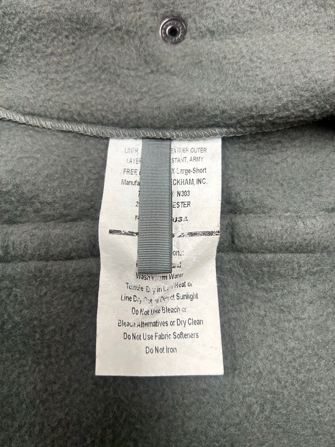 미군 EWOL FIRE RESISTANT POLARTEC[XL-S] 상품이미지4