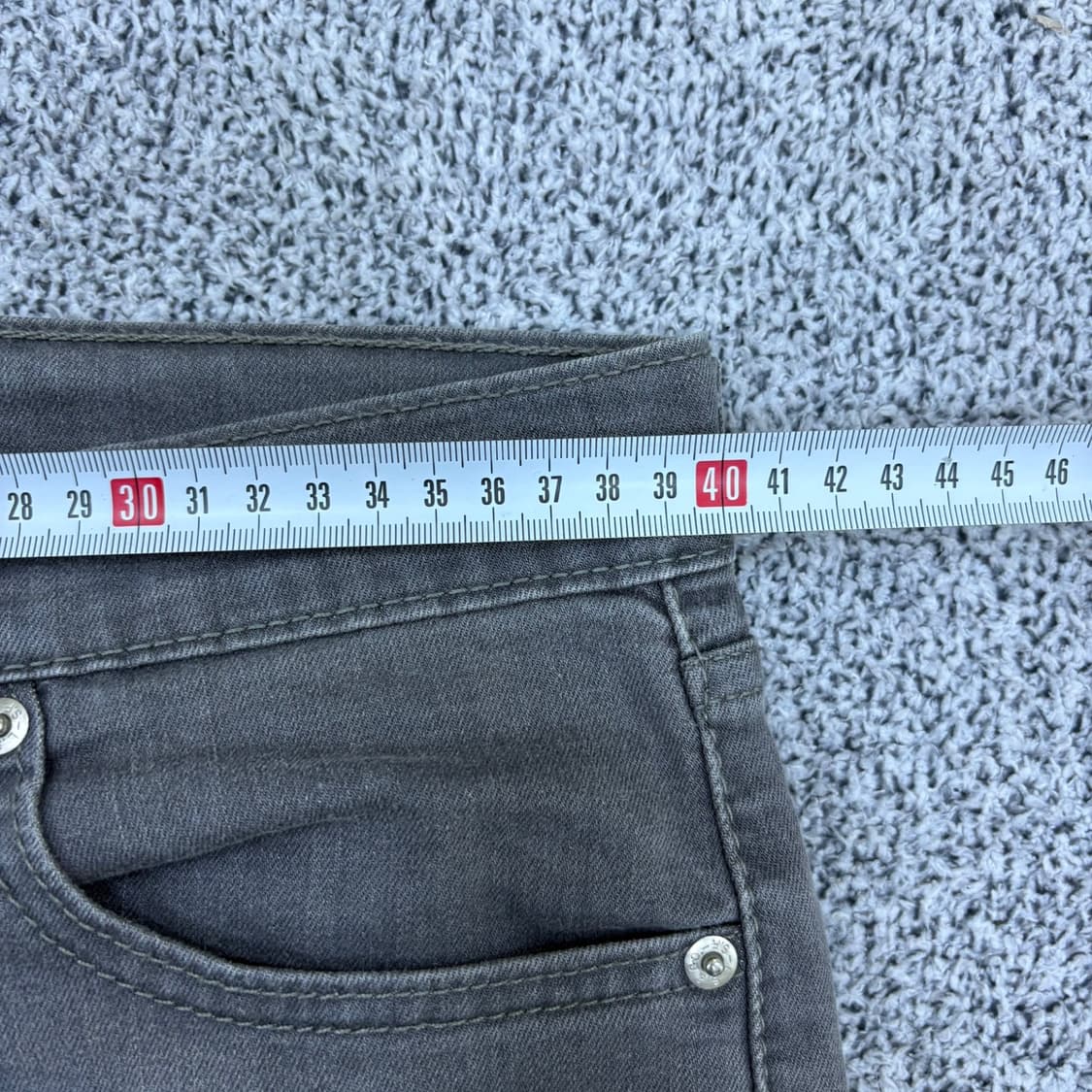 W30 리바이스 그레이 데님 팬츠 0421J 상품이미지6