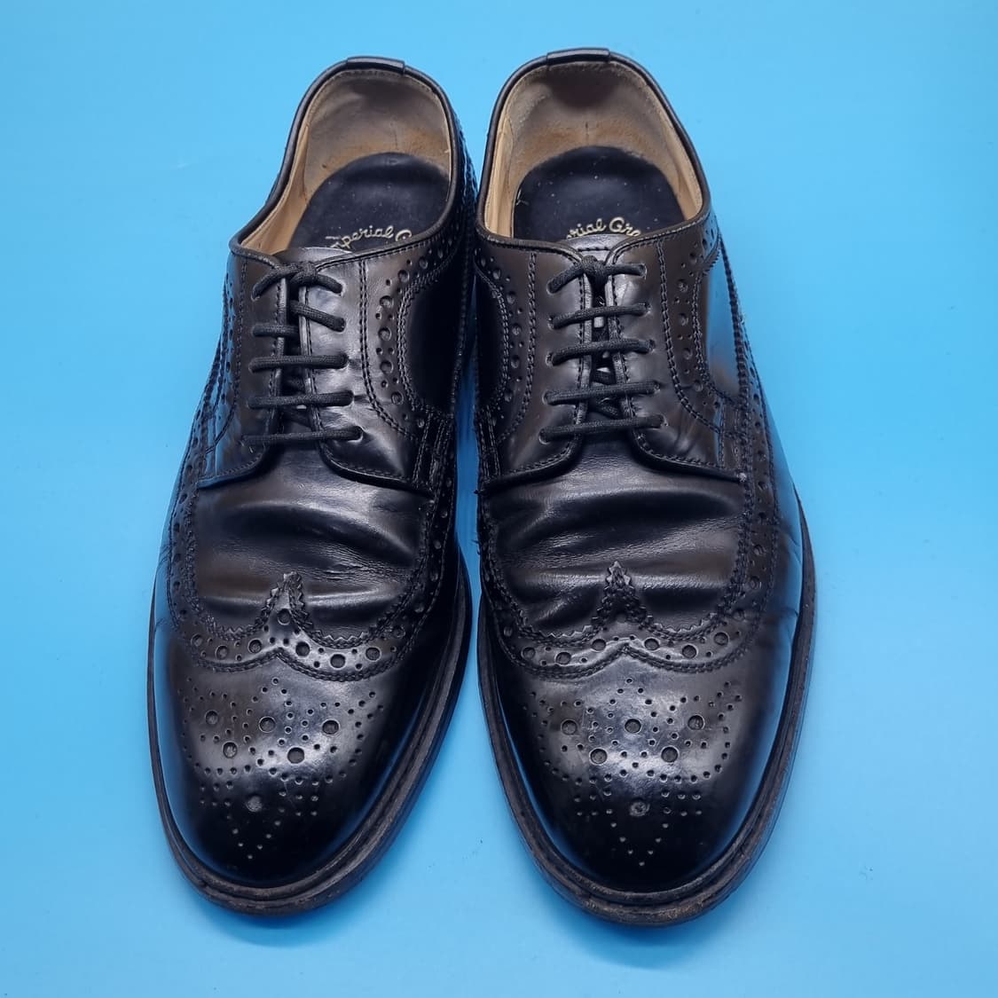 금강리갈 남성윙팁구두 실사이즈260 상품이미지2