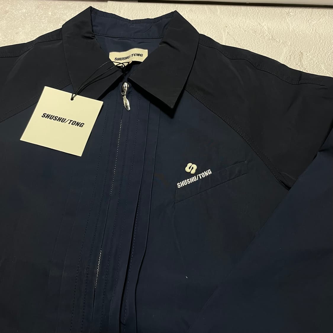 [6] 슈슈통 25AW 네이비 스포츠 자켓 상품이미지2