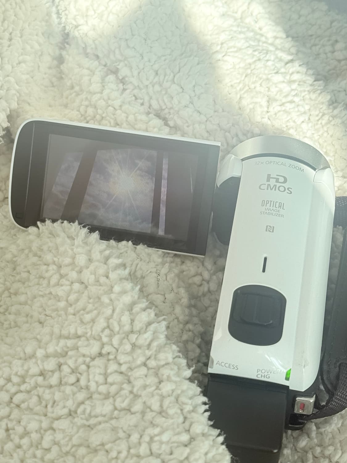 캐논 hf r62 캠코더 화이트 상태 좋음 상품이미지2