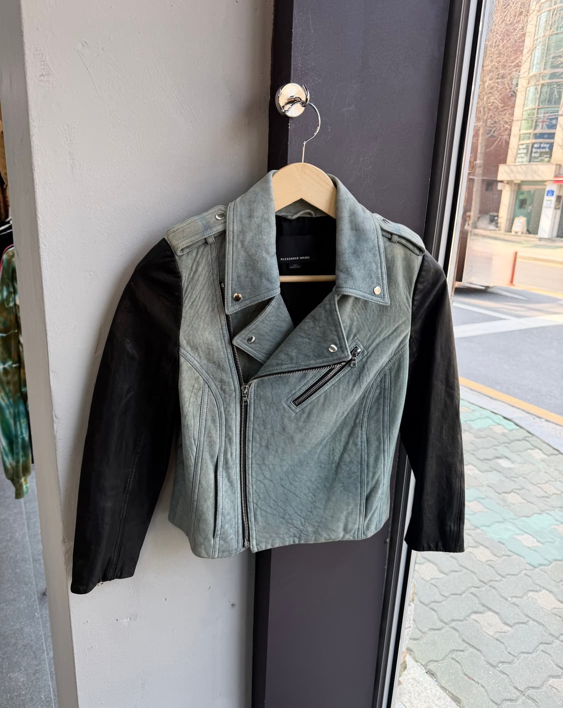 0/ 알렉산더왕 램스킨 레더 라이더 자켓 상품이미지4
