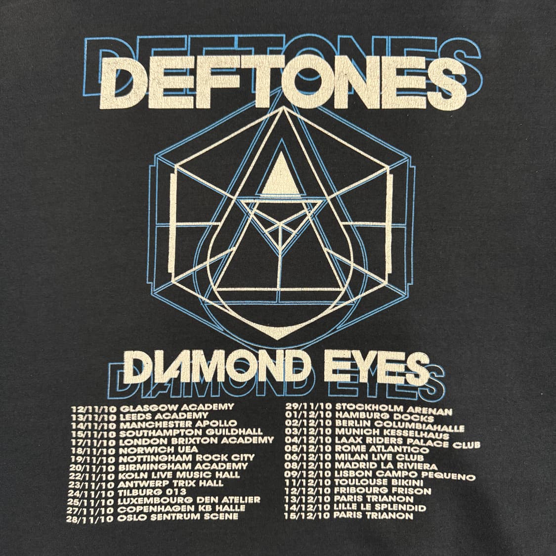 2010 Deftones 데프톤즈 다이아몬드 아이즈 후드티 상품이미지6