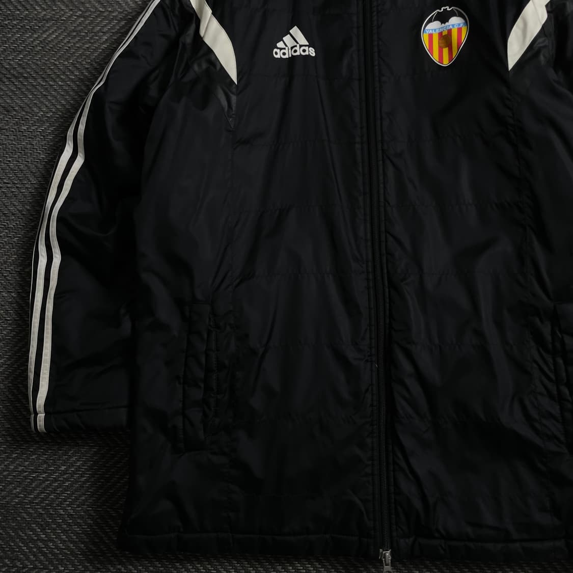 아디다스 FC 발렌시아 삼선 스트라이프 돕바 롱패딩y 4676 상품이미지4