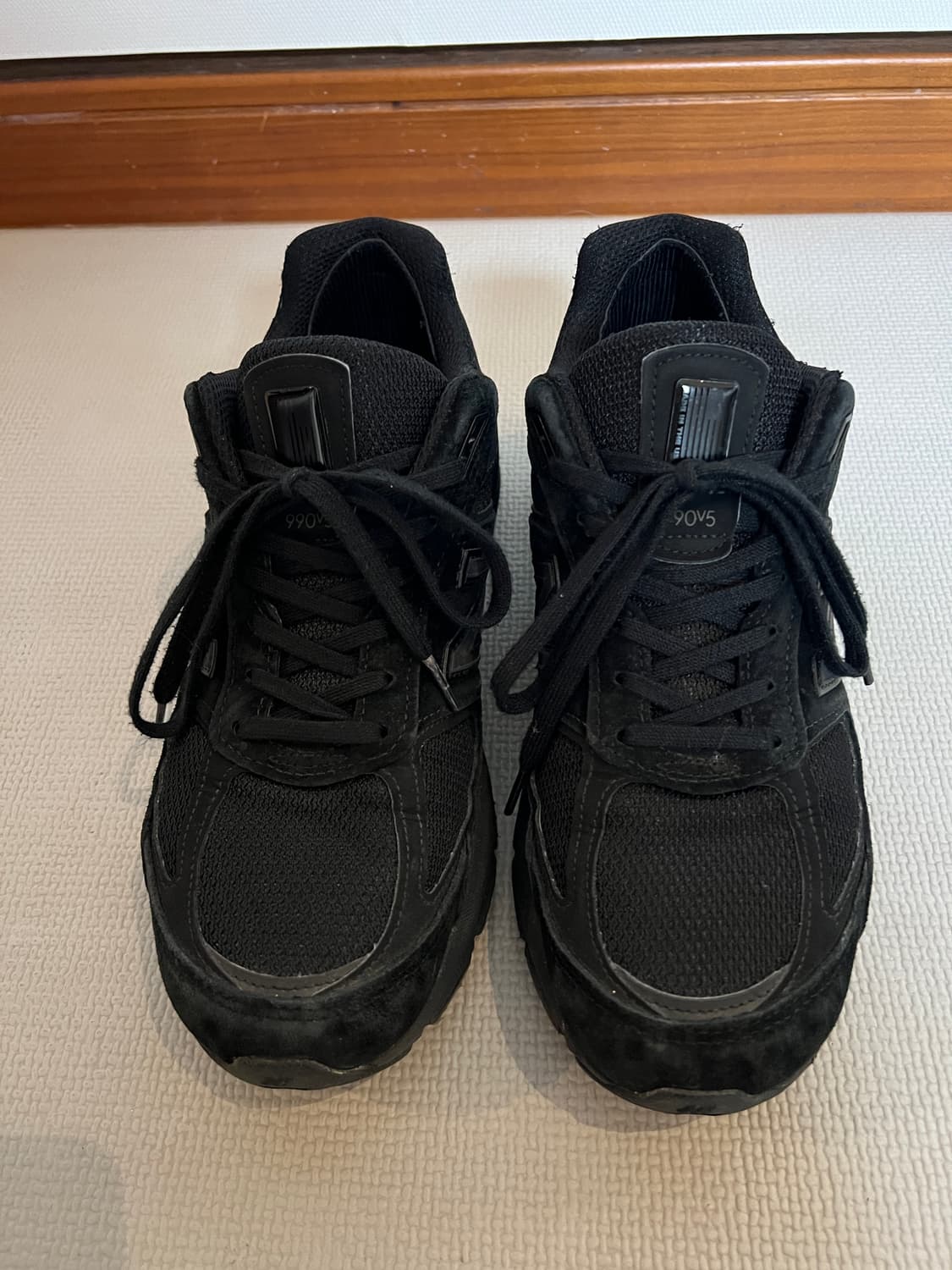 무료배송 - Made in USA 뉴발란스 990v5(트리플블랙) 270 상품이미지2