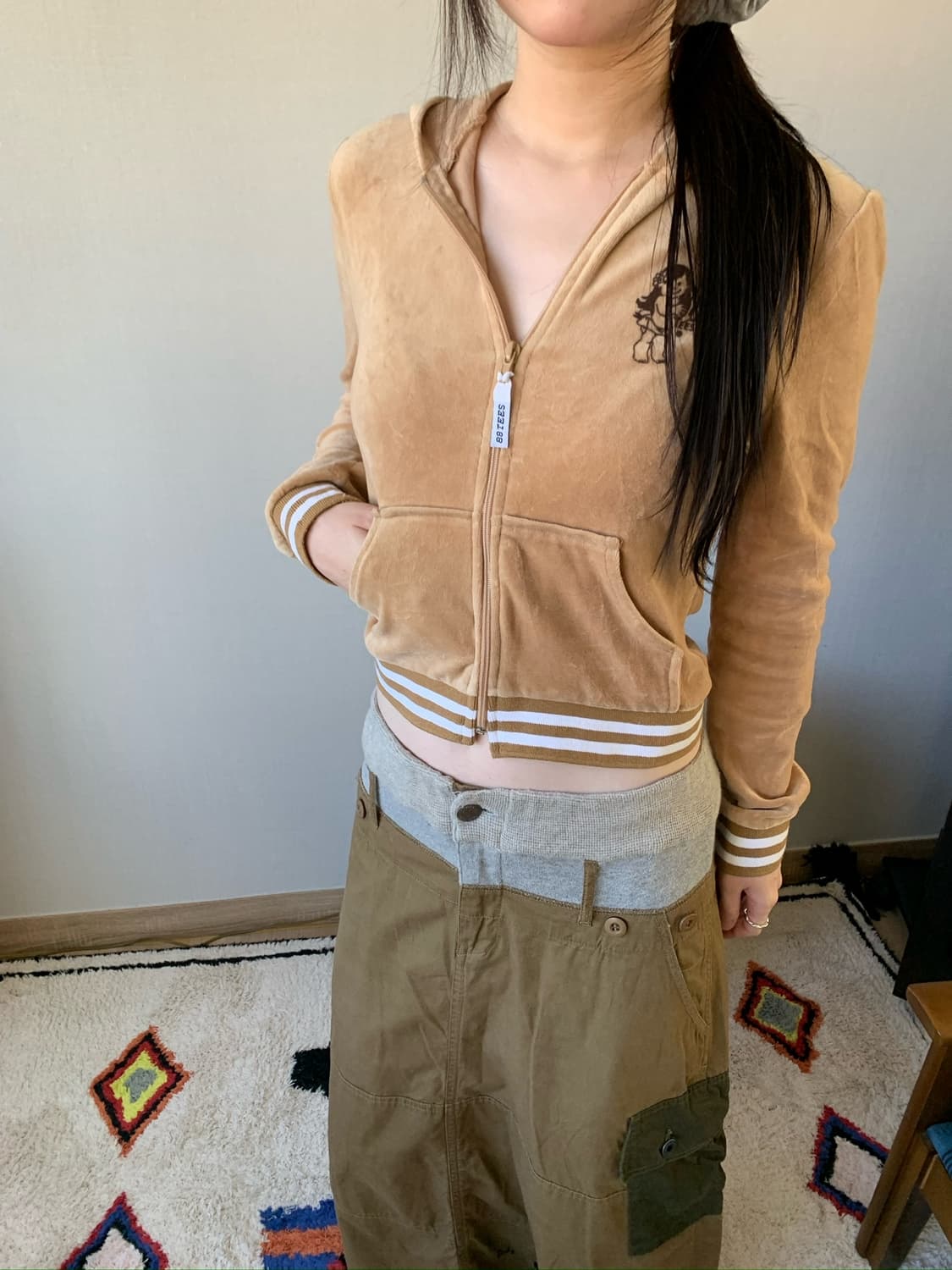 velvet fairy .. zip-up 상품이미지3