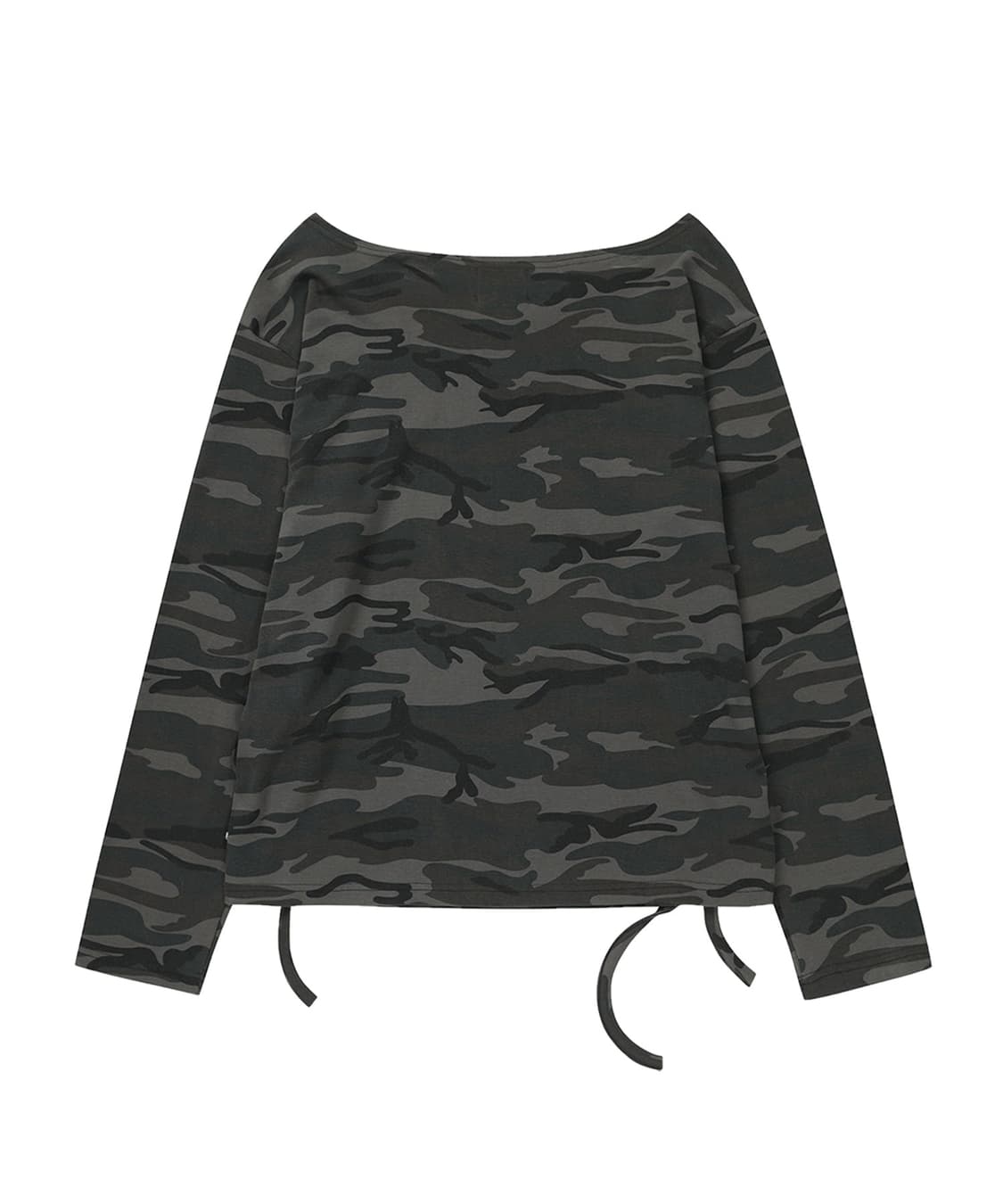 ONE SHOULDER GRAPHIC LONG SLEEVE_CAMO 상품이미지3