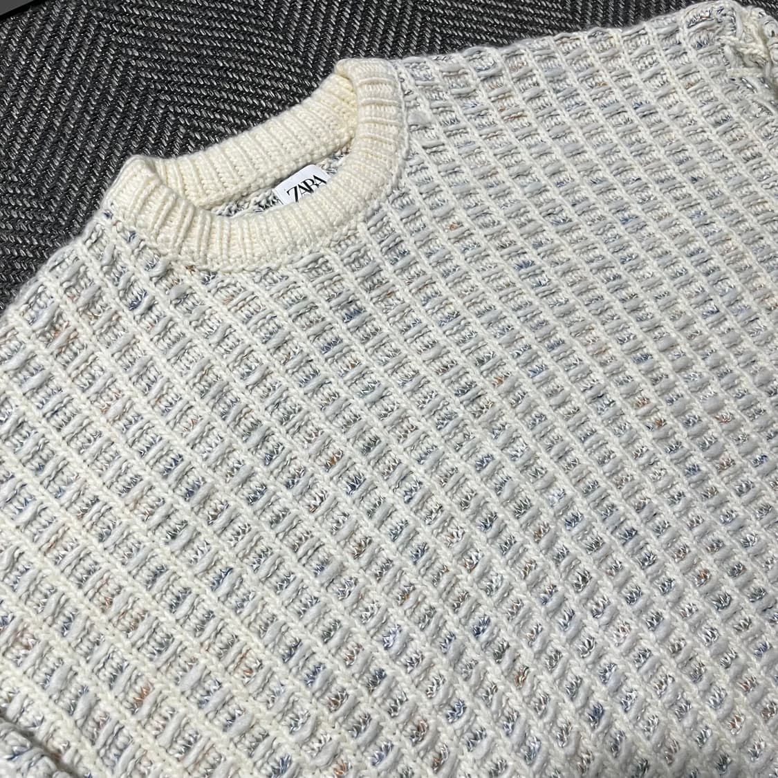 ZARA 자라 아크릴 울 니트 상품이미지3