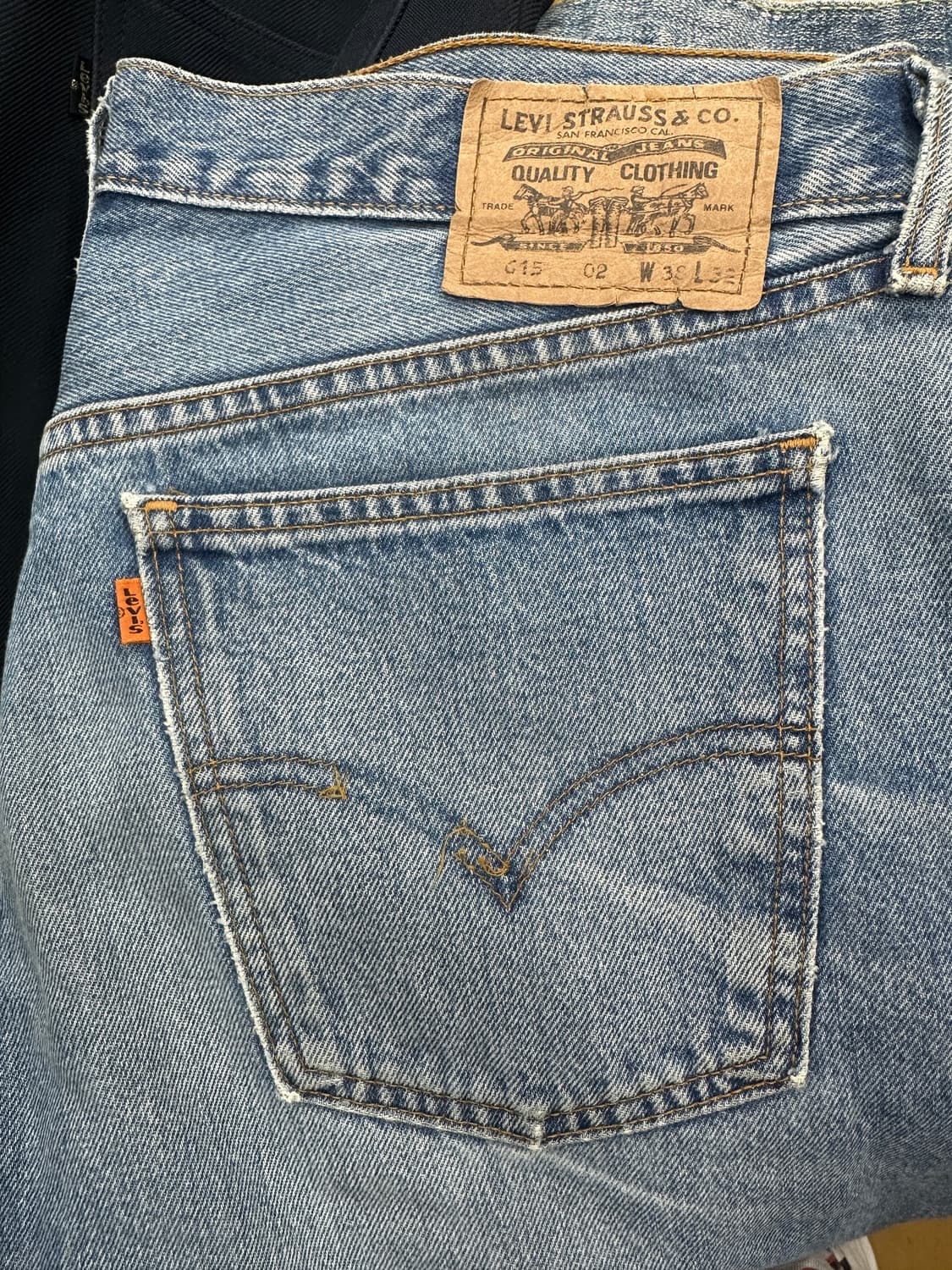 1998' Levi's 615 데님 팬츠 38x32 상품이미지5