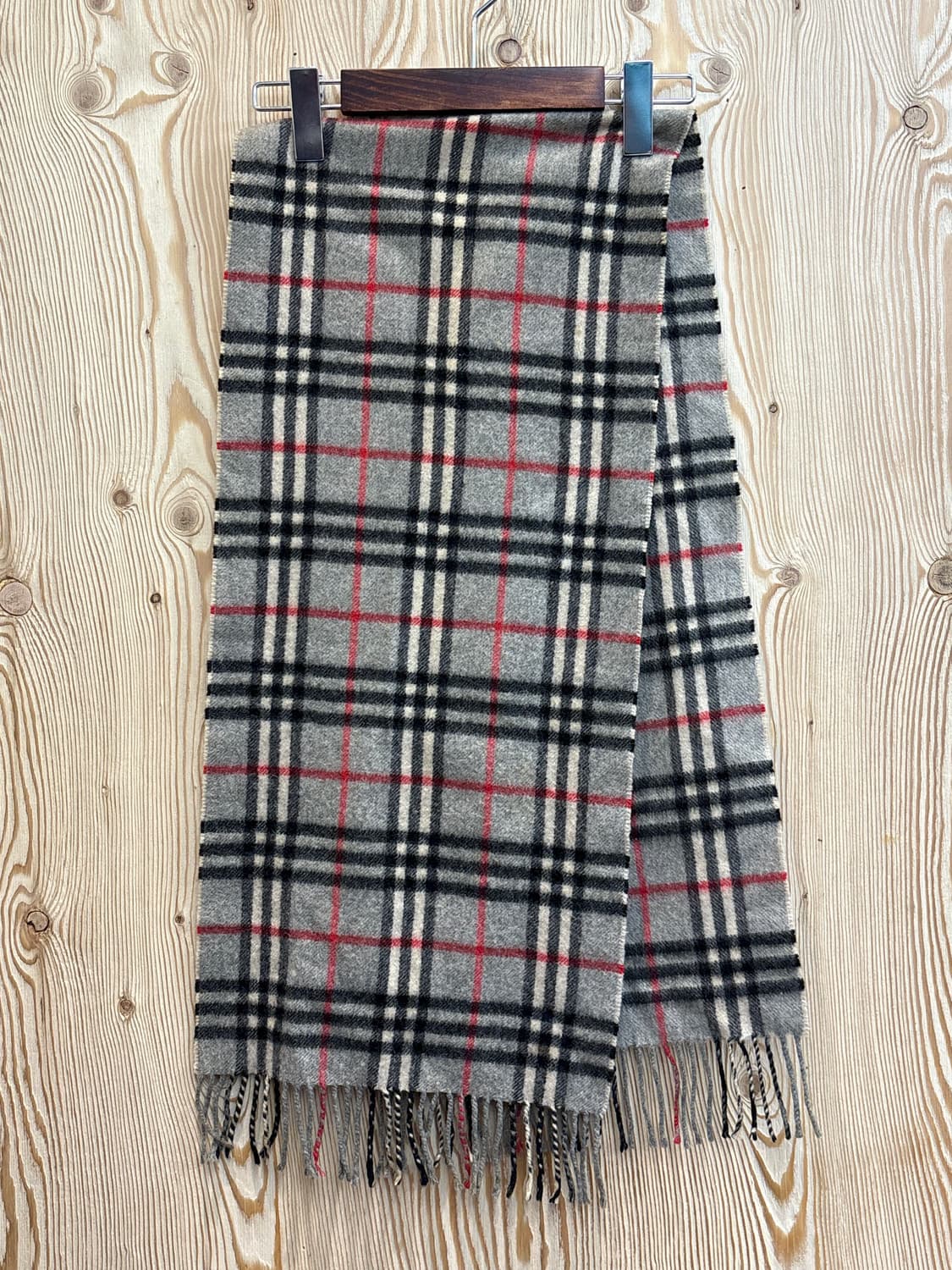 버버리 캐시미어 체크 머플러 상품이미지4