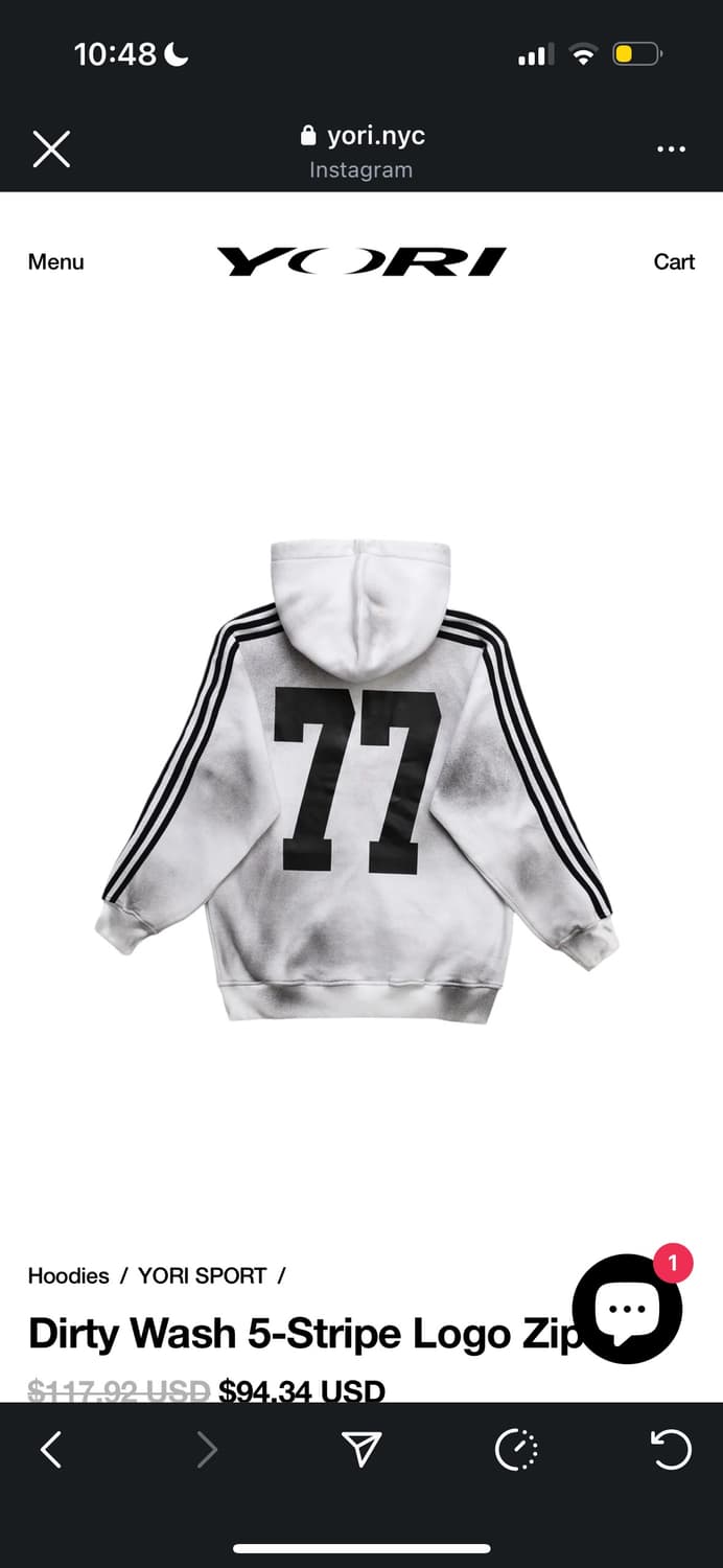 Yori sports hoodie L 상품이미지2