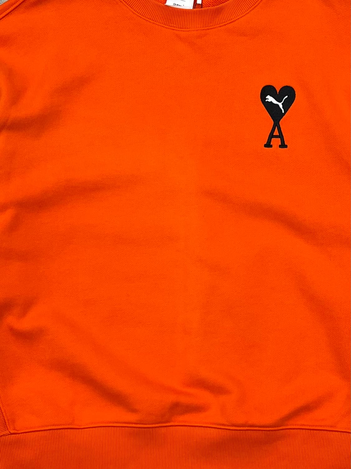 퓨마X아미 맨투맨 오렌지 XL #csz1768 상품이미지5
