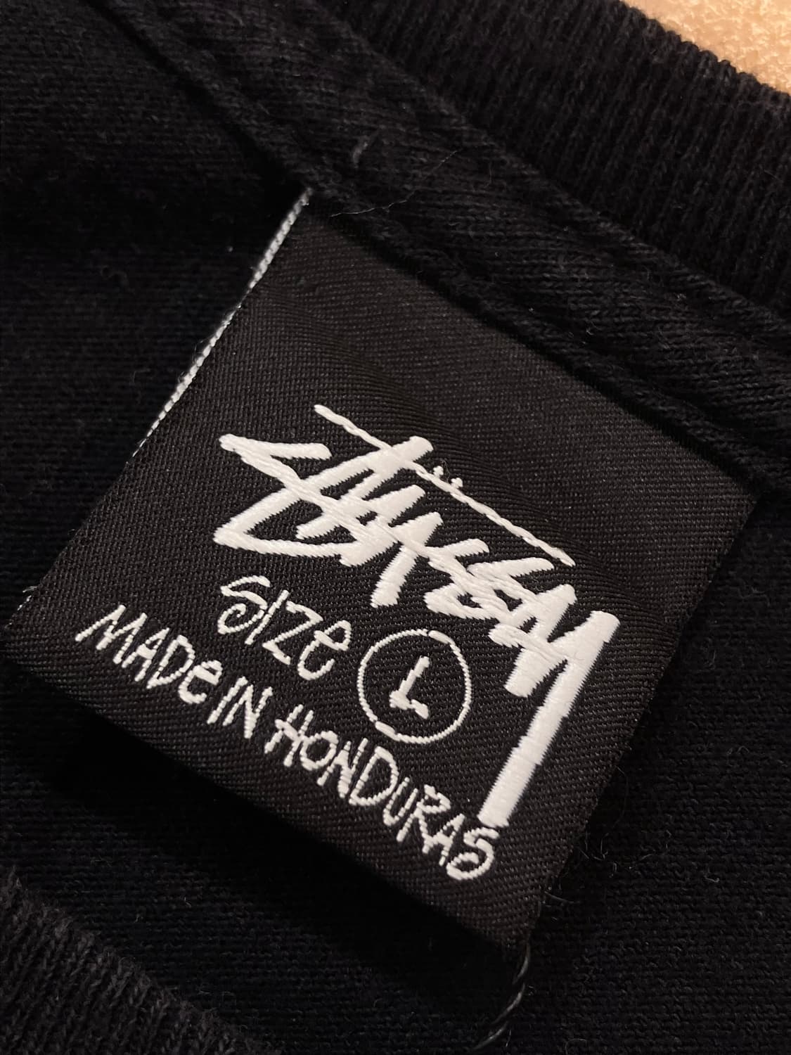 스투시 반팔 티셔츠 블랙 L  #csz3540 상품이미지5