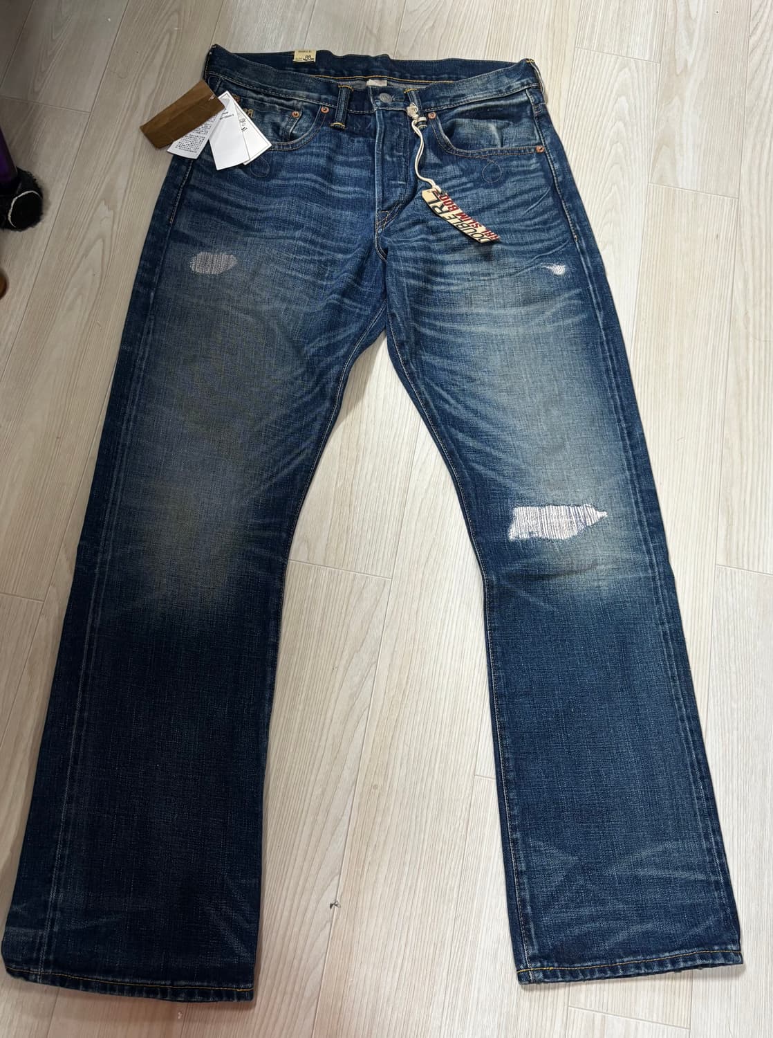 RRL 더블알엘 슬림부츠 팬츠 31/30 새제품 상품이미지4