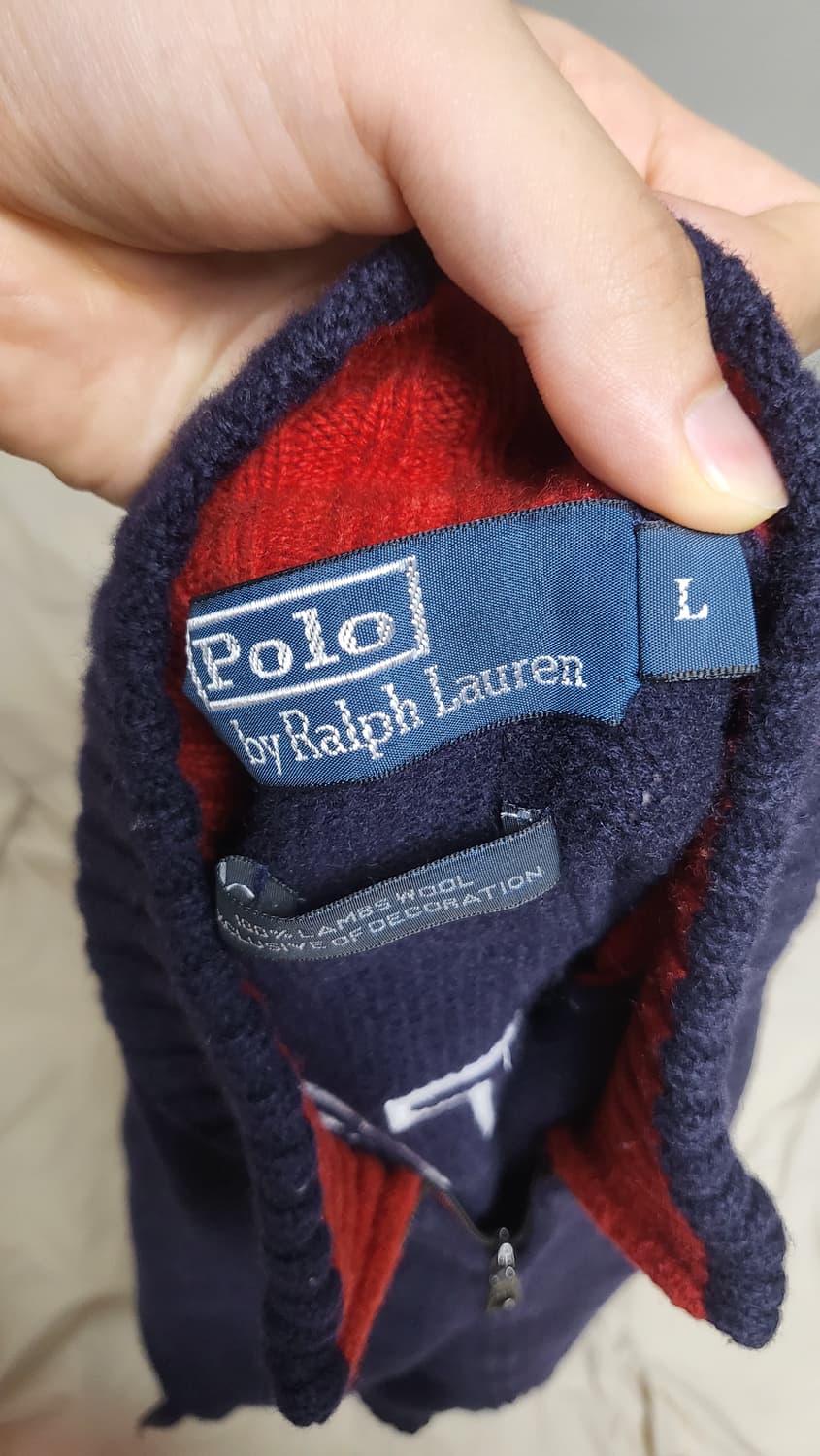 폴로 빅포니 브리튼 니트 집업 상품이미지4