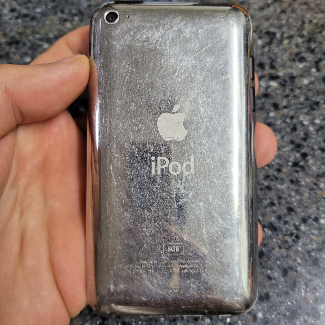 애플 아이팟터치 4세대 블랙 색상 부품용 상품이미지4