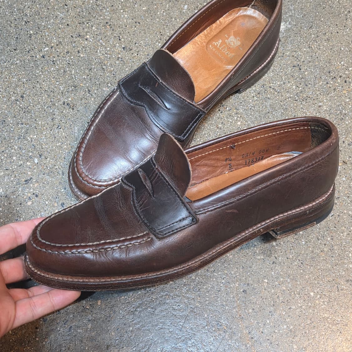 Alden 알든 17831F 크롬악셀 레더 페니 로퍼 (8 1/2) 상품이미지5