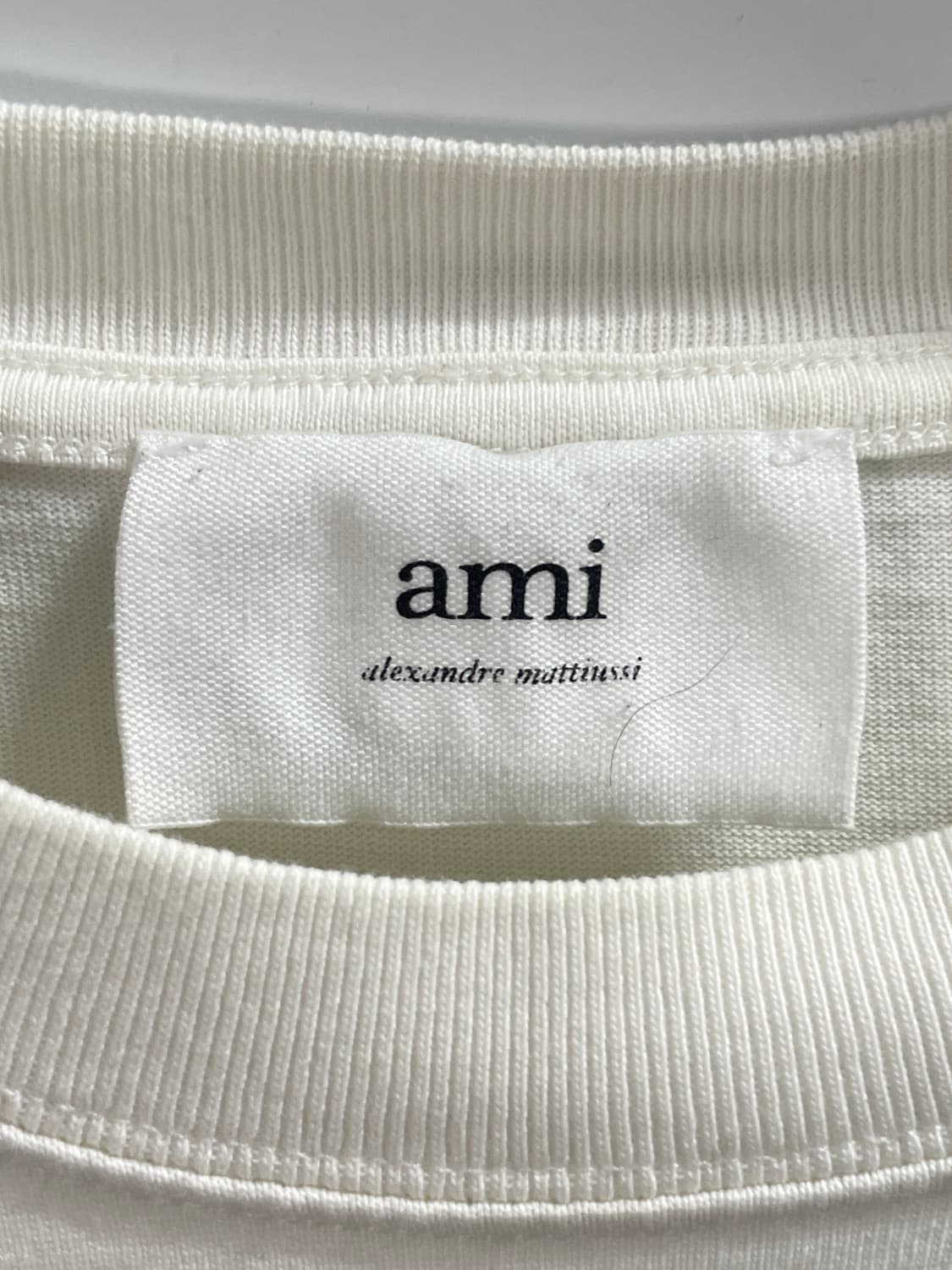 아미 하트로고 라운드 반팔티 (on.663)   상품이미지6