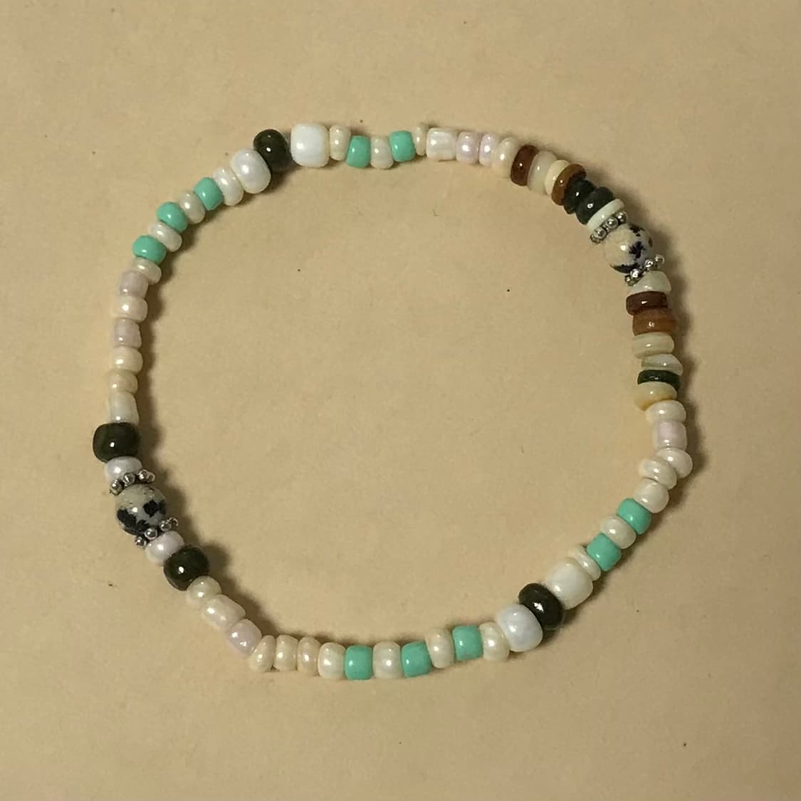 빈티지 비즈 팔찌 상품이미지1