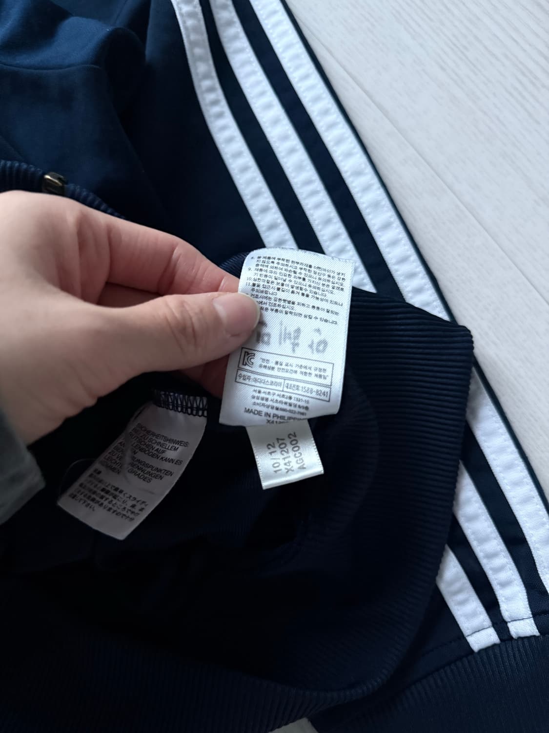 아디다스 파이어버드 네이비 트랙탑 져지 상품이미지9