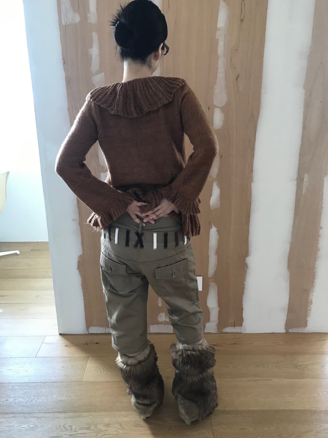 axes femme frill cardigan 상품이미지7