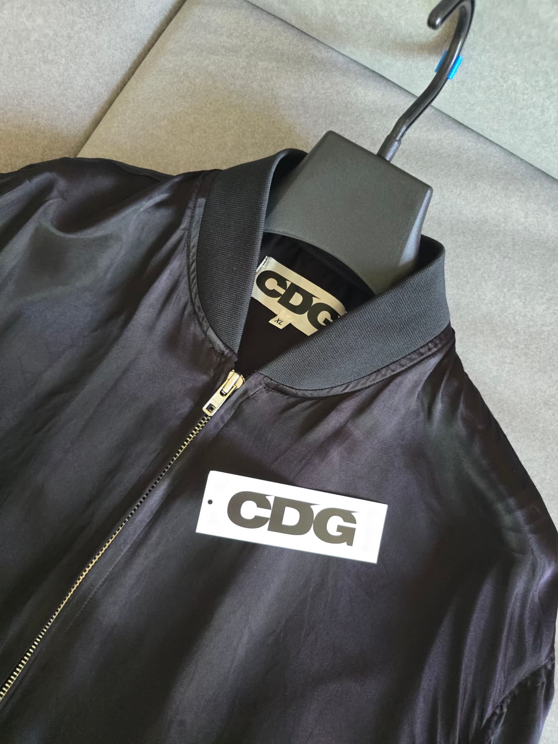 꼼데가르송 cdg 큐프라 블루종 xl 상품이미지3